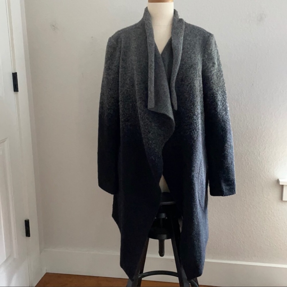 BB DAKOTA Ombré Open Front Shawl Cardigan Women’s Size Large